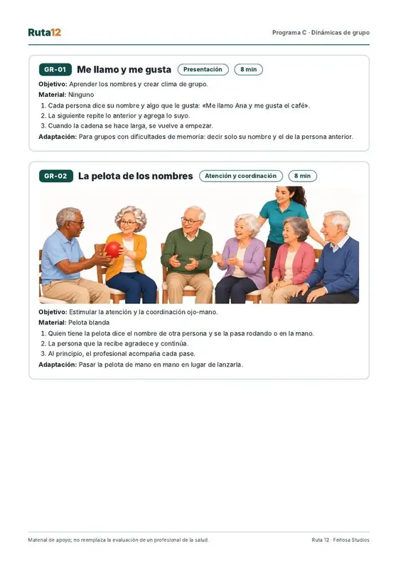 Dinámicas de grupo ilustradas